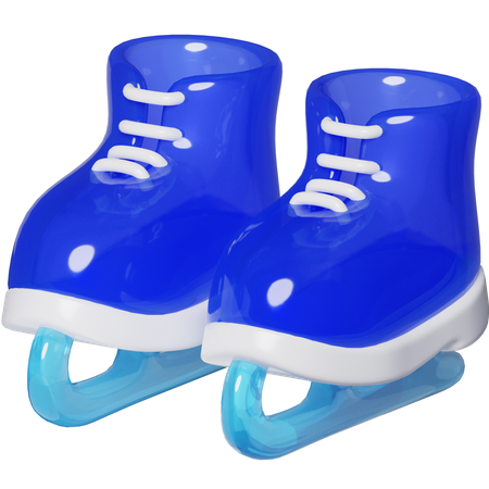Ice Skating  3D Icon