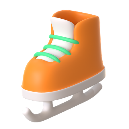 Ice Skating  3D Icon