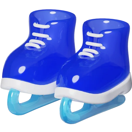 Ice Skating  3D Icon