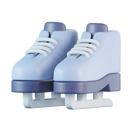 Ice Skatingss  3D Icon