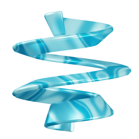 Ice Spiral  3D Icon