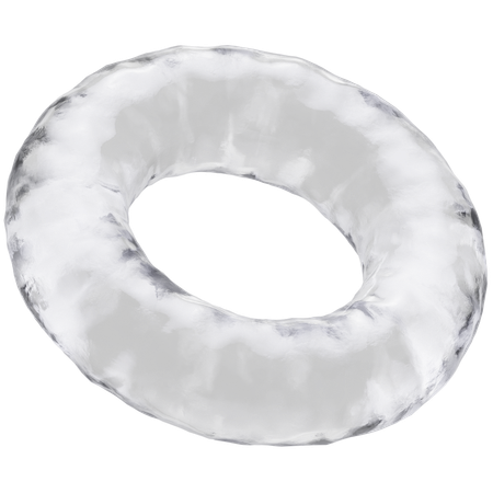 Ice Torus  3D Icon