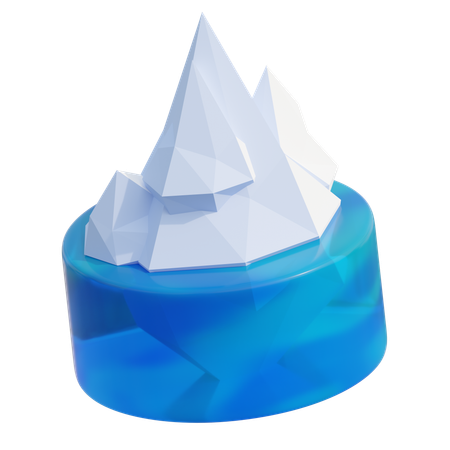 Iceberg  3D Icon