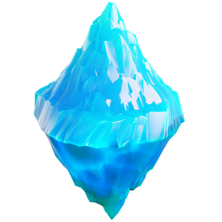 Iceberg  3D Icon