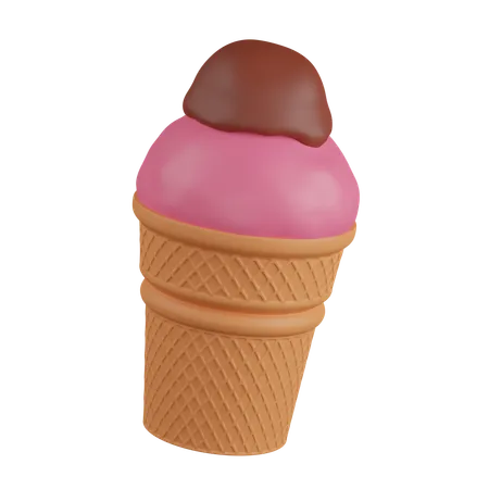 Icecream  3D Icon