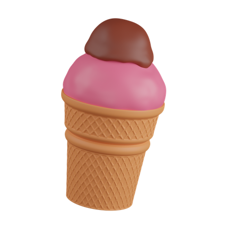 Icecream  3D Icon