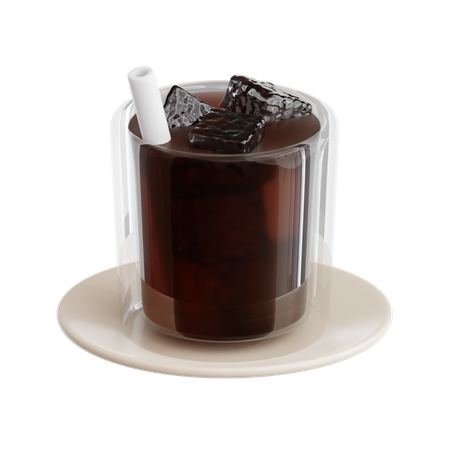 Iced Americano  3D Icon