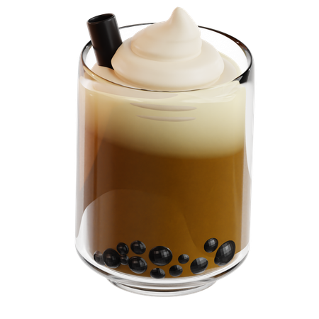 Iced Boba  3D Icon