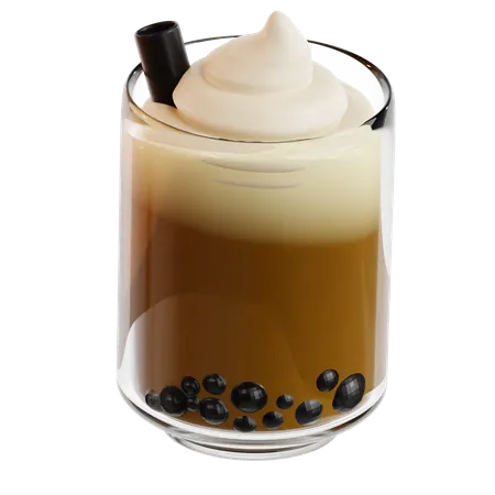Iced Boba  3D Icon