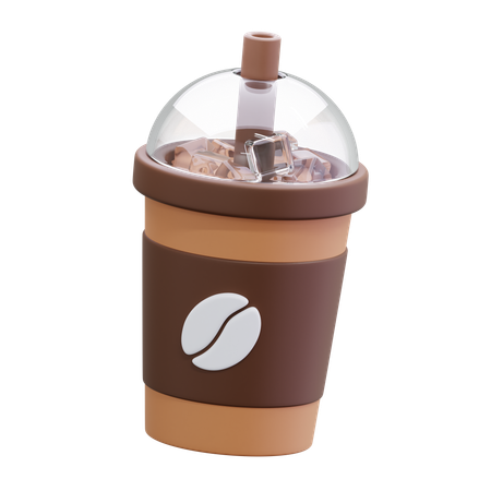 Iced Coffee  3D Icon