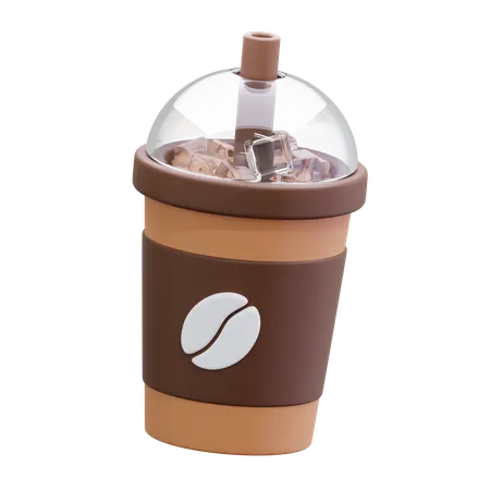 Iced Coffee  3D Icon