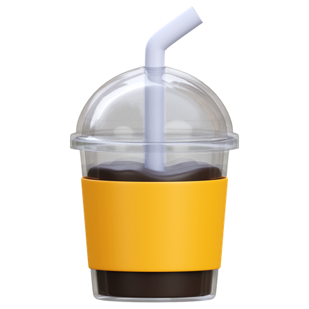 Iced Coffee  3D Icon