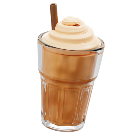 Iced Coffee Float  3D Icon