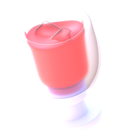 Iced Drink  3D Icon