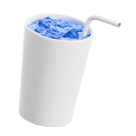Iced Drink  3D Icon