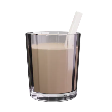 Iced Latte  3D Icon