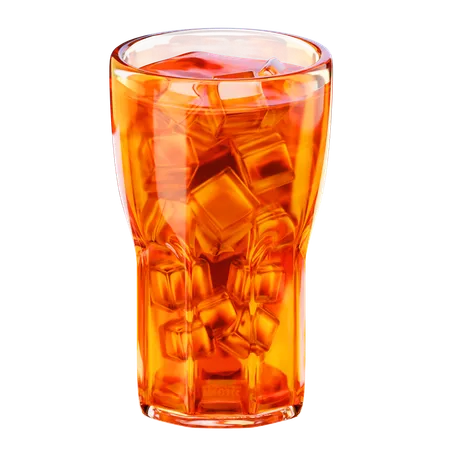 Iced Tea Icon 3 D Icon Drink Isolated On Transparent Background 3 D Illustration High Resolution 3D Icon