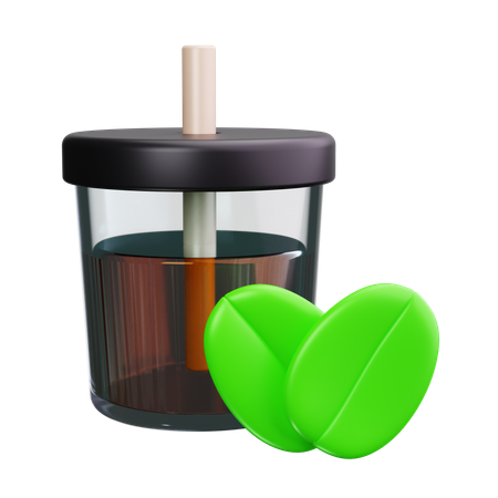 Iced Tea  3D Icon