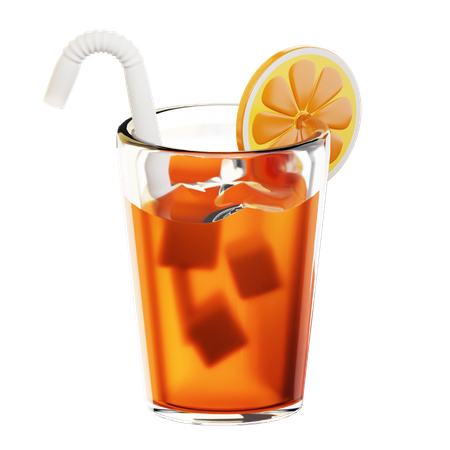 Iced Tea  3D Icon