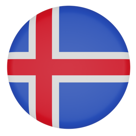 Iceland  3D Icon