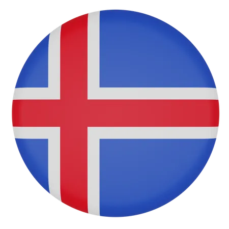 Iceland  3D Icon