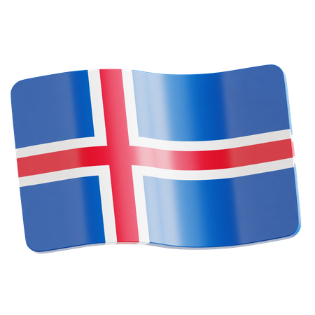 Iceland  3D Icon