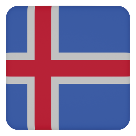 Iceland  3D Icon