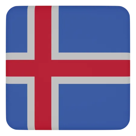 Iceland  3D Icon