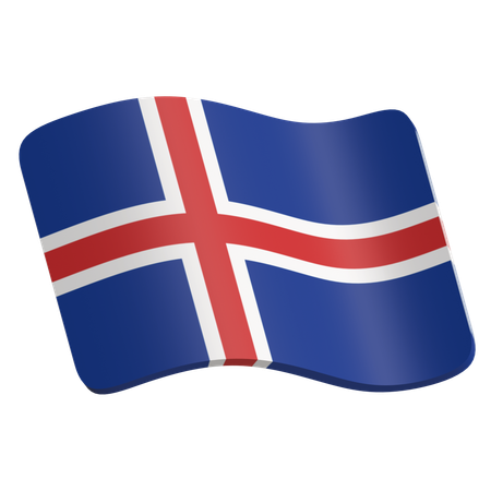 Iceland  3D Icon