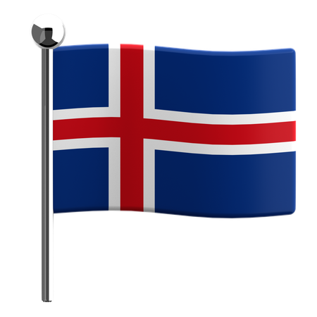 Iceland  3D Icon