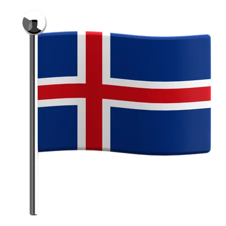 Iceland  3D Icon