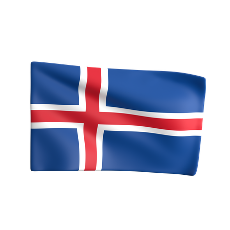 Iceland  3D Icon