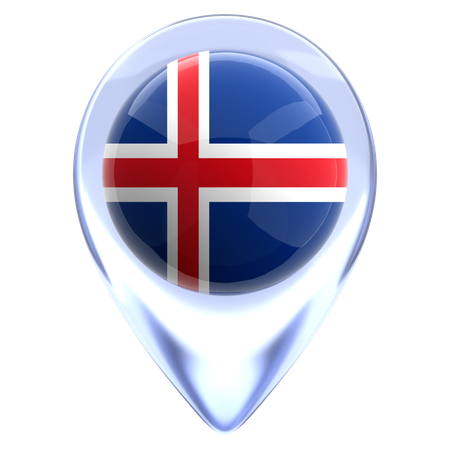 Iceland  3D Icon