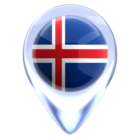 Iceland  3D Icon