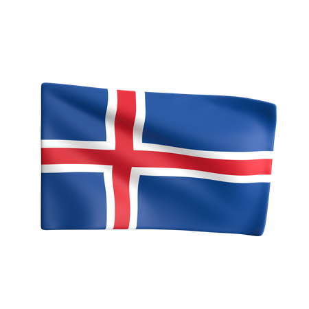 Iceland  3D Icon