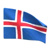 Iceland Flag