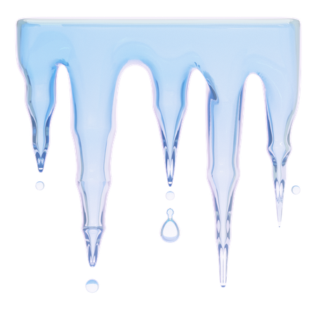 Icicle  3D Icon