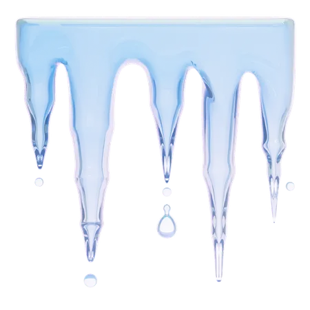 Icicle  3D Icon