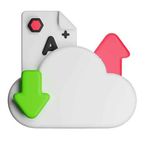 Icloud 3D Icon