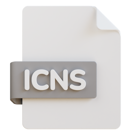Icns File  3D Icon