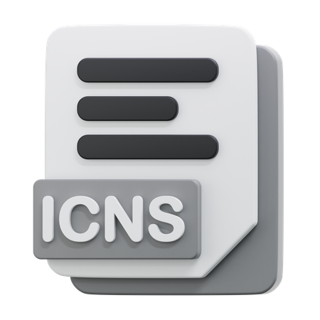 ICNS FILE  3D Icon