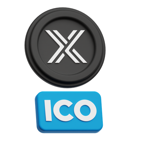 변경 불가능한 ICO  3D Icon