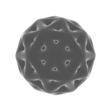 Resumen de estructura metálica de esfera ico  3D Icon