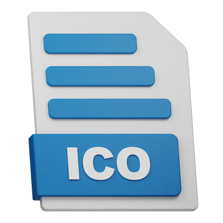 ICO File  3D Icon