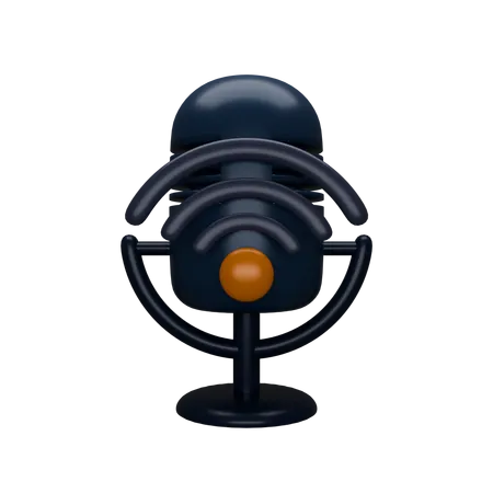 Icon Mic  3D Icon