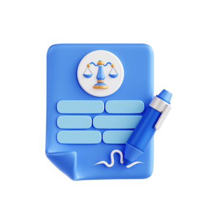 Ícone 3D de acordo  3D Icon