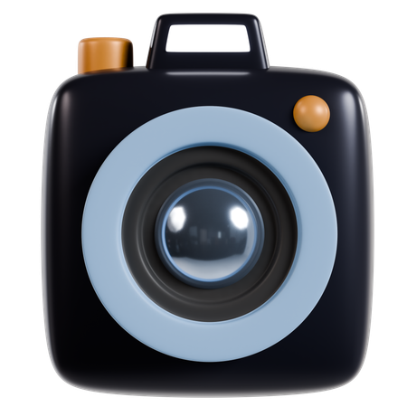 Icône de caméra moderne  3D Icon