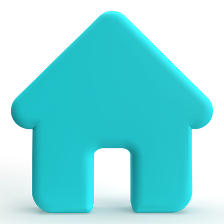 Ícone de casa  3D Icon
