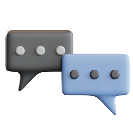 Ícone de conversa  3D Icon