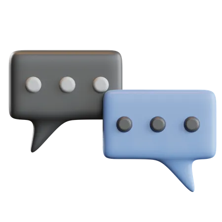 Ícone de conversa  3D Icon